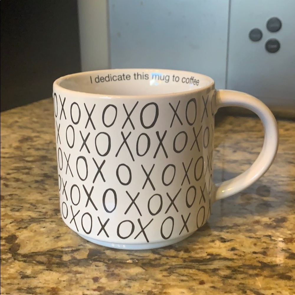 White coffee mug